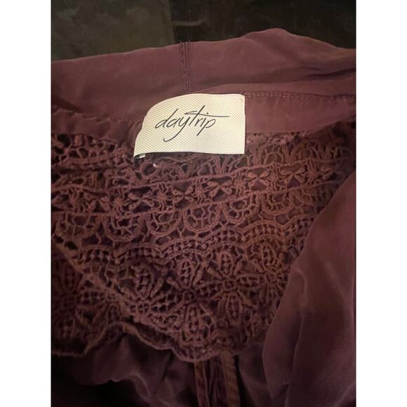 Daytrip Mauve Lyocell Utility Vest Women’s Small - Picture 3 of 8